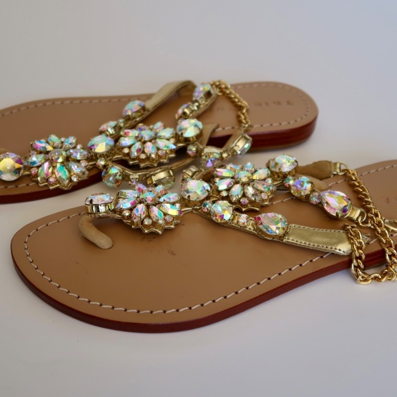 Trina Turk Iridescent Jewel Sandals - Picture 4 of 8